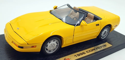 Maisto 1/18 Scale Diecast 31830 - Corvette LT-4 Convertible 1996 - Yellow