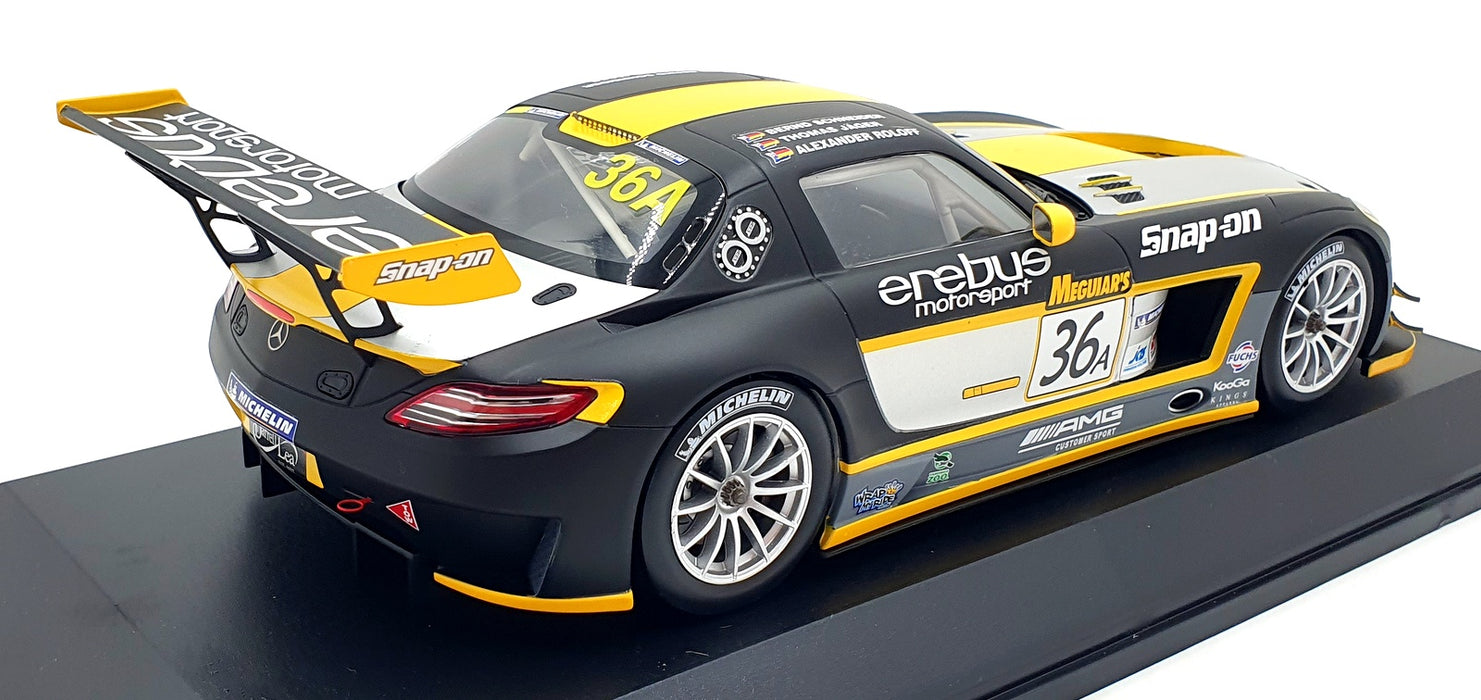 Minichamps 1/18 Scale 151 133136 - Mercedes-Benz SLS AMG GT3 Erebus 2013 #36A