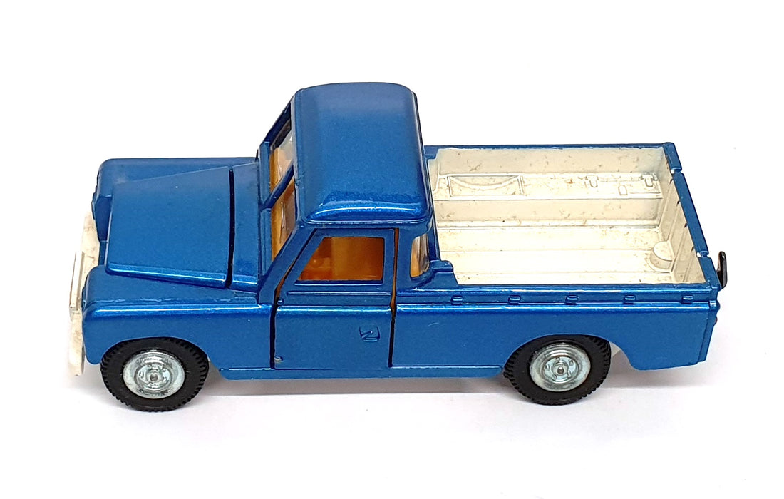 Dinky Toys Appx 11cm Long Original Diecast 344 - Land Rover - Blue/White