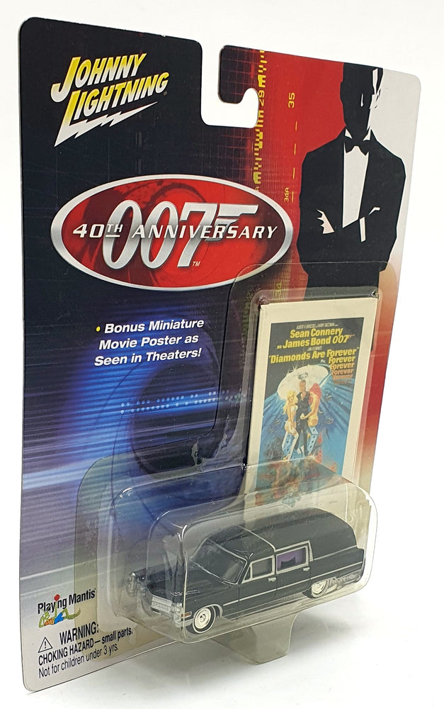Johnny Lightning 1/64 Scale 261-05 - Cadillac Hearse 007 Diamonds are Forever