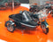 Maisto 1/18 Scale 31108 - 2001 Harley Davidson FLHRCI Rd King + Side Car - Green