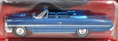 Auto World 1/64 Scale AW64162 - 1964 Ford Galaxie 500XL Convertible - Met. Blue
