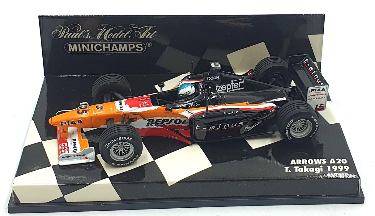 Minichamps 1/43 Scale 430 990015 - Arrows A20 #15 1999 - Takagi