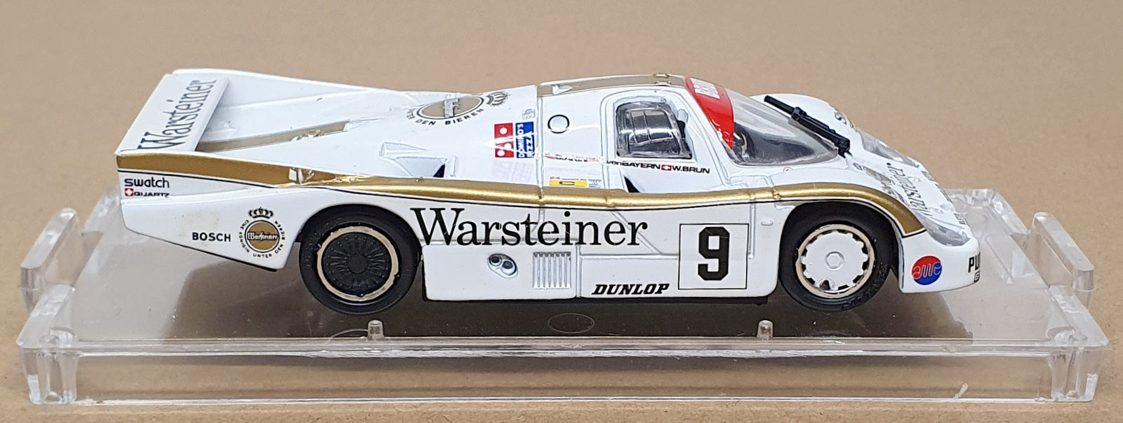 Vitesse 1/43 Scale 312 - Porsche 956 Warsteiner #9 Le Mans 1984