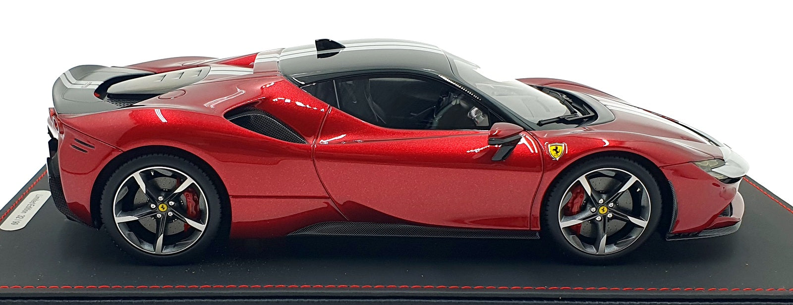 BBR 1/18 Scale P18188B - Ferrari SF90 Stradale Pack Fiorano - Red/Gloss Black