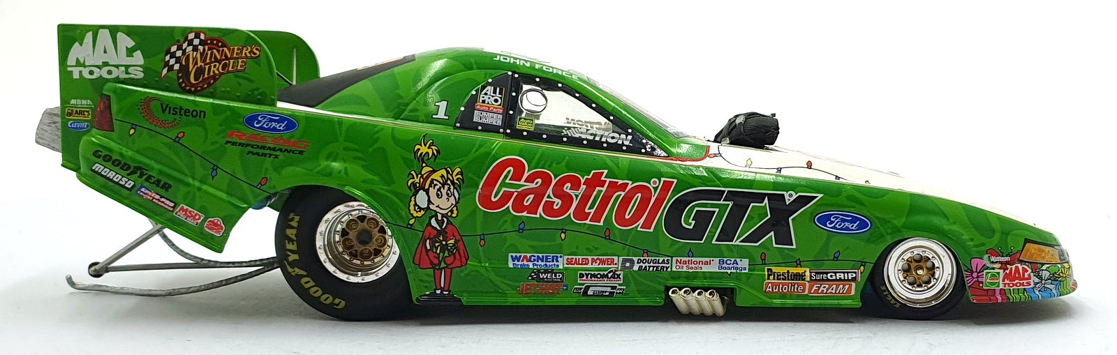 Action 1/24 Scale 101011 Ford Mustang Funny Car Dragster 2001 - Force