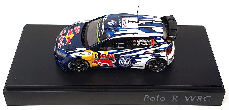 Unbranded 1/43 Scale UB109 - Volkswagen Polo R WRC #9 Mikkelsen/Floen