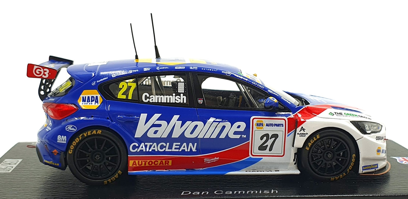 Spark 1/43 Scale UK031 - Ford Focus BTCC #27 Donnington Park GP 2025