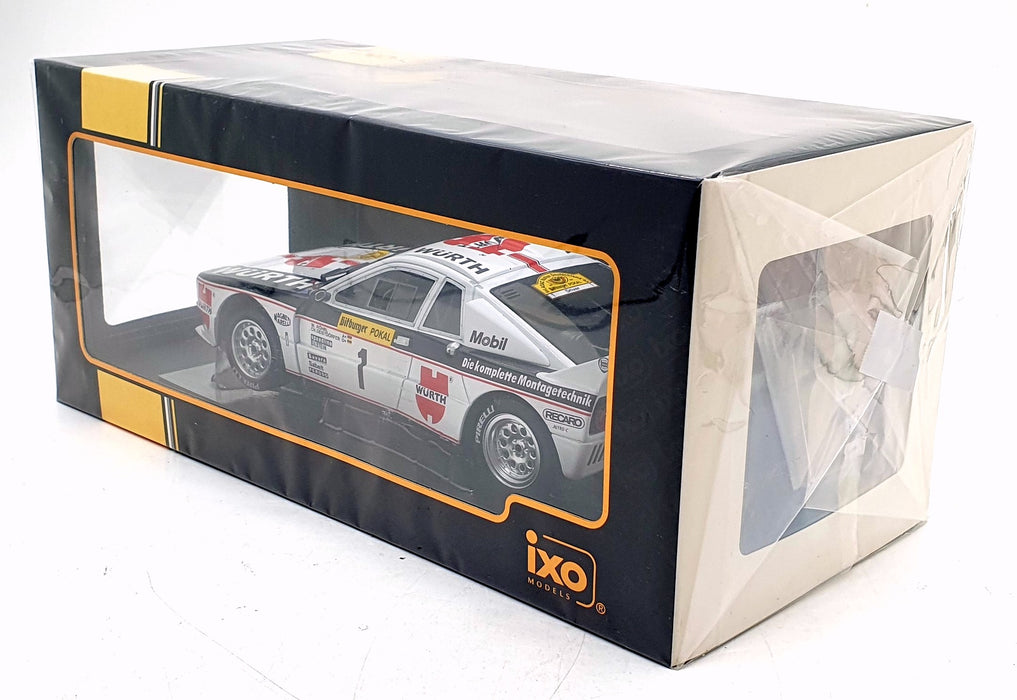 IXO Models 1/18 Scale Diecast 18RMC117 Lancia 037 Rally #1 Germany 1983 W.Rohrl
