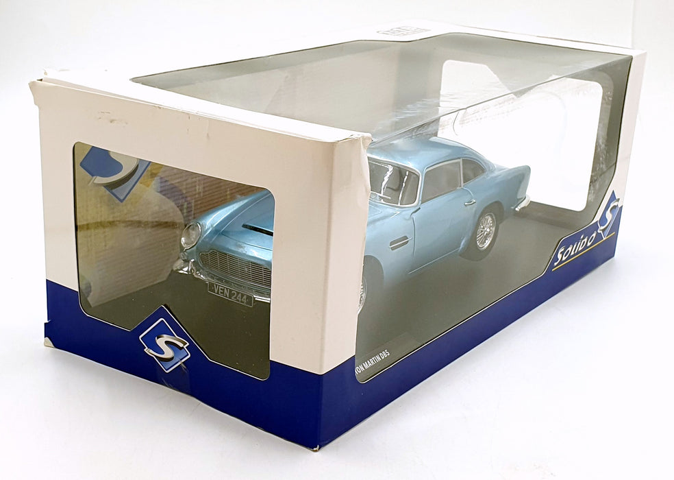 Solido 1/18 Scale S1807104 - 1964 Aston Martin DB5 - Lt. Met. Blue