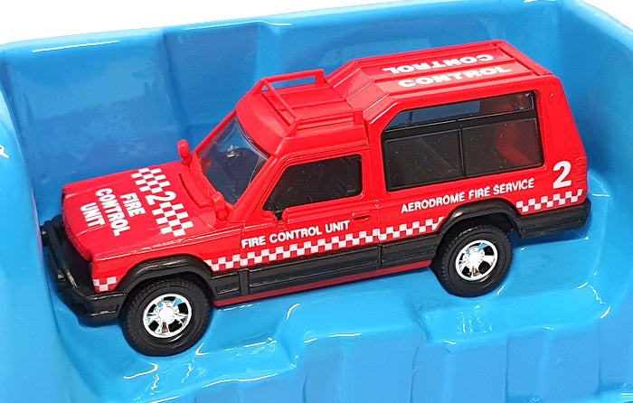 Matchbox Appx 12cm Long K 90 - Matra Rancho Aerodrome Fire Service - Red