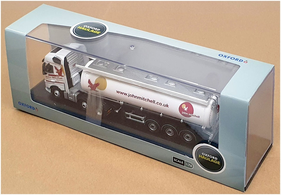 Oxford Diecast 1/76 Scale 76VOL4012 - Volvo FH4 Cylindrical - John Mitchell