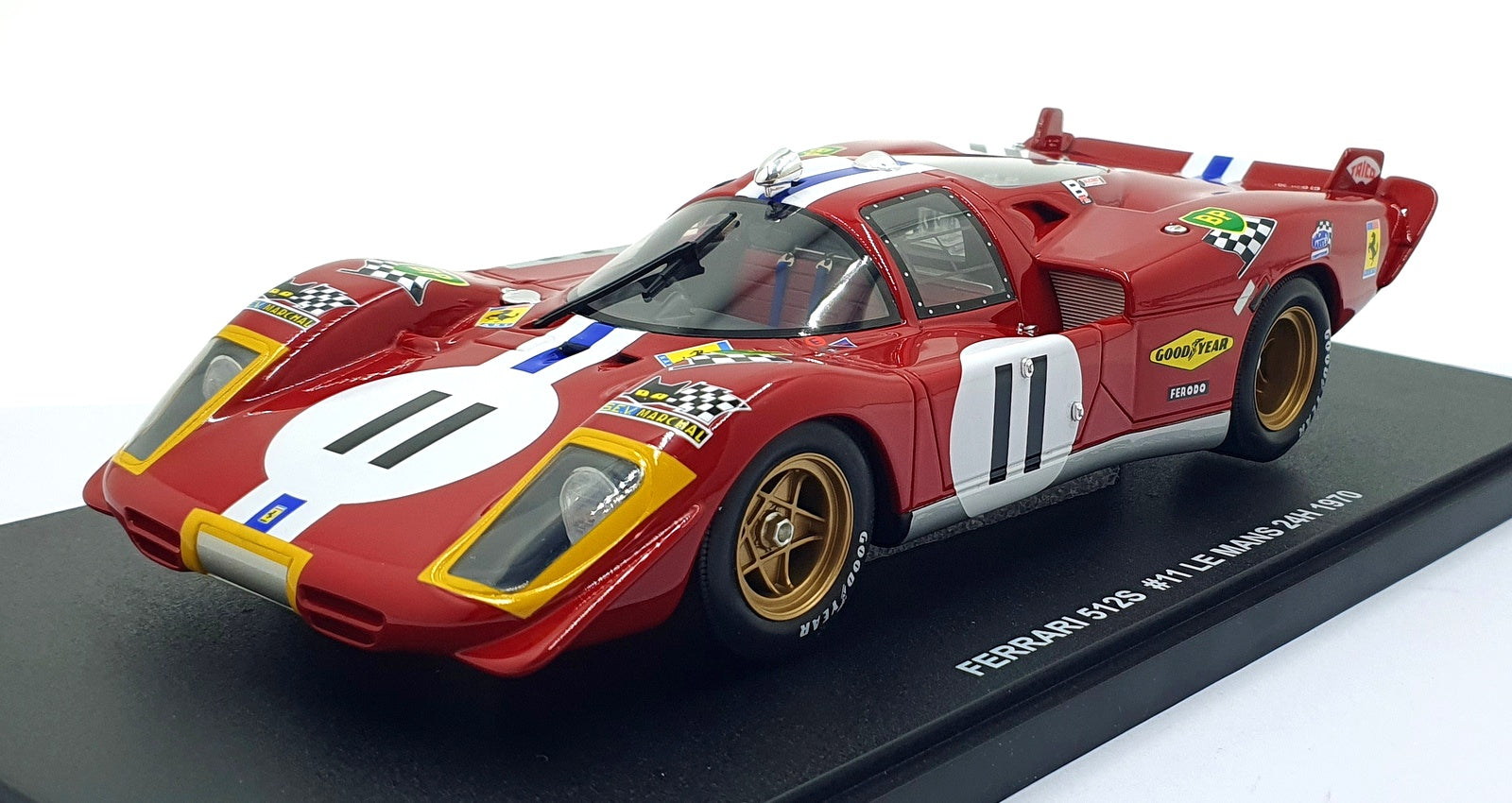 Werk83 1/18 Scale Diecast W18053002  - Ferrari 512S #11 Le Mans 24h 1970