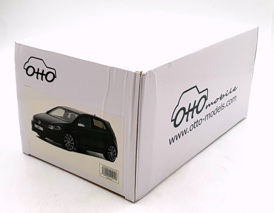 Otto Mobile 1/18 Scale Resin OT417 - Volkswagen Golf VII R - Black