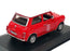 Burago 1/32 Scale Diecast 18-43206 - Mini Cooper - Red/White