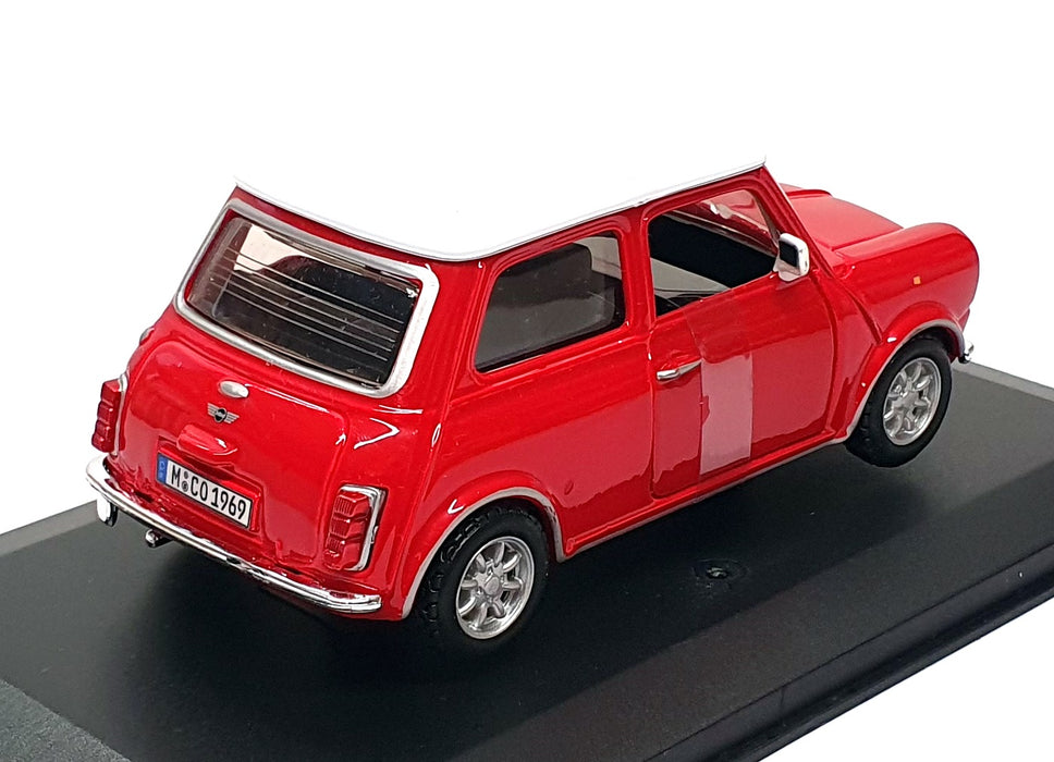 Burago 1/32 Scale Diecast 18-43206 - Mini Cooper - Red/White