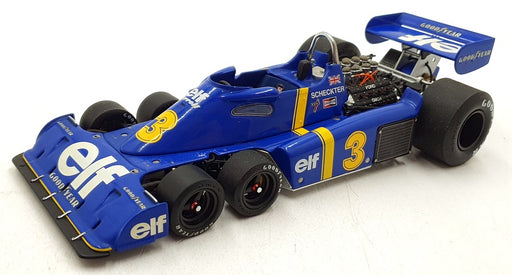 Exoto 1/18 Scale Diecast 97040 Tyrrell Ford P34 6 Wheeler F1 J.Scheckter #3