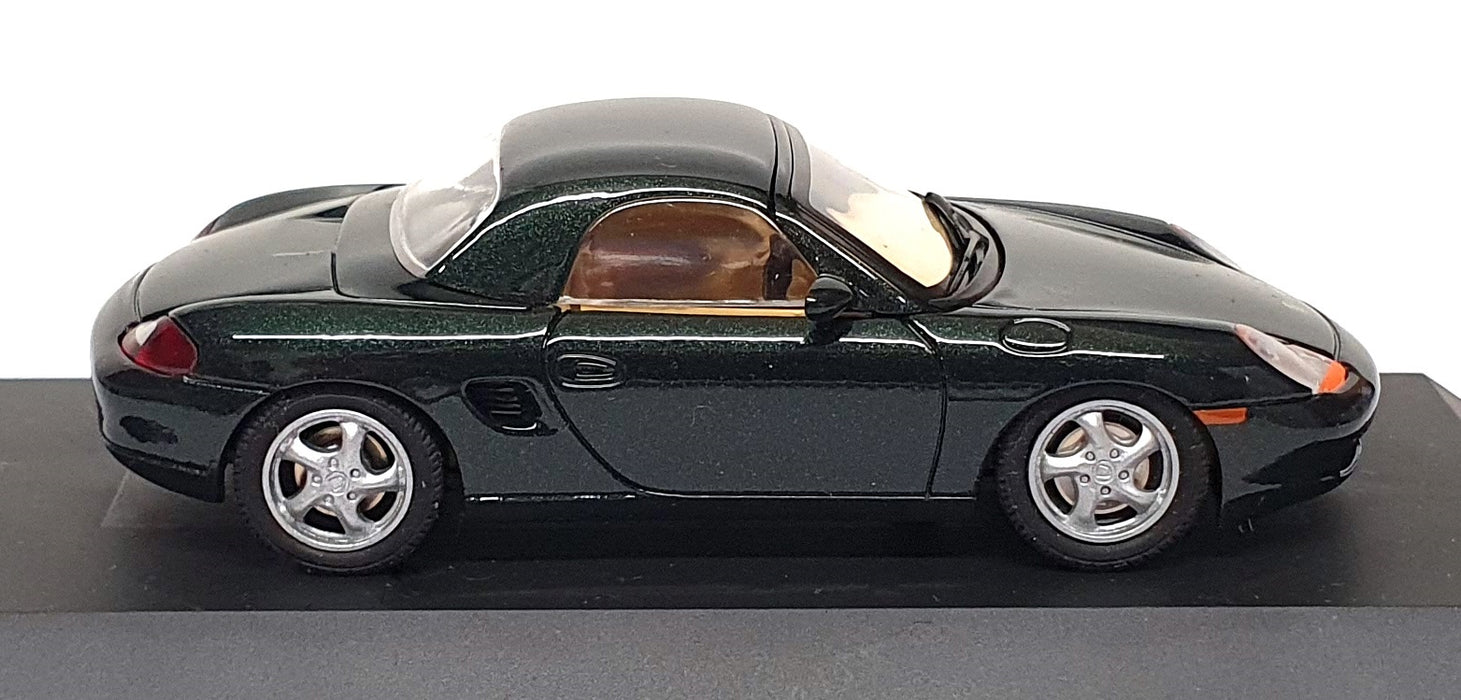 Schuco 1/43 Scale Diecast 04231 - Porsche Boxter Hardtop - Met. Green