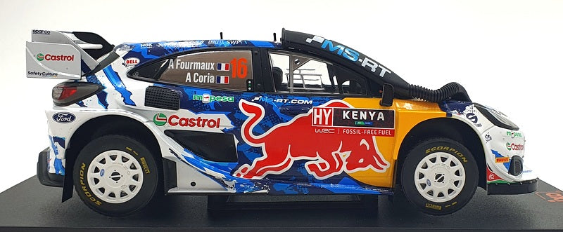 Ixo 1/18 Scale 18RMC207.22 - Ford Puma Rally 1 #16 Safari Rally Kenya 2024
