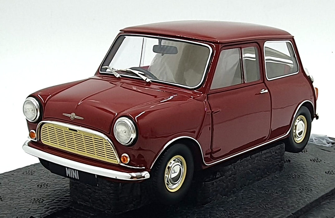 Kyosho 1/18 Scale 08964R - Morris Mini Minor - Red