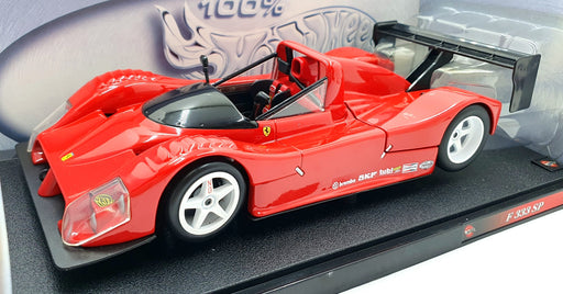 Hot Wheels 1/18 Scale Diecast 29230 - Ferrari 333 SP - Red/Black