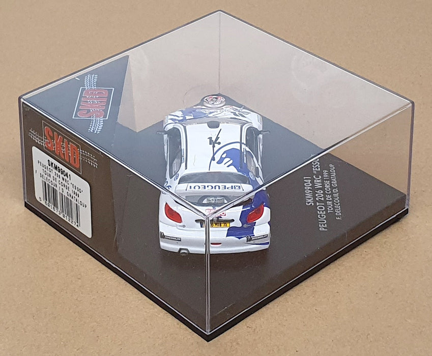 Skid 1/43 Scale SKM99941 - Peugeot 206 WRC Esso #14 Tour de Corse 1999