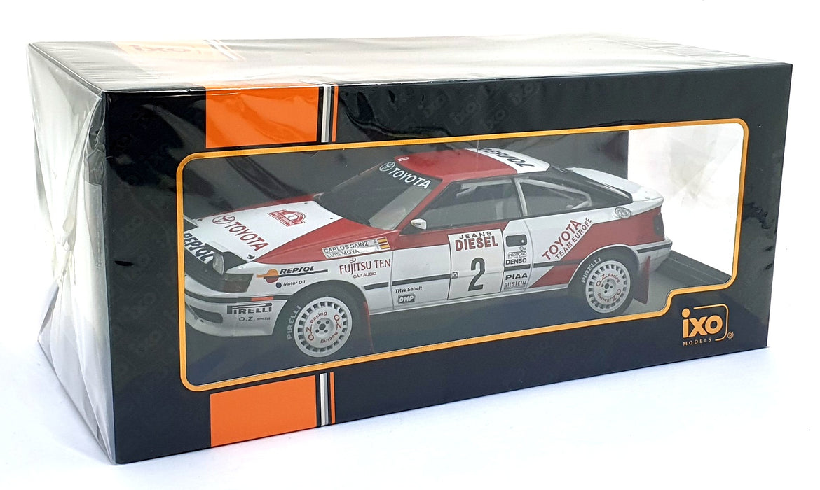 Ixo 1/18 Scale 18RMC069A.20 - Toyota Celica GT-Four ST165 #2 San Remo 1990