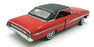 Sun Star 1/18 Scale Diecast 12226H - 1964 Ford Galaxie 500 - Red/Black