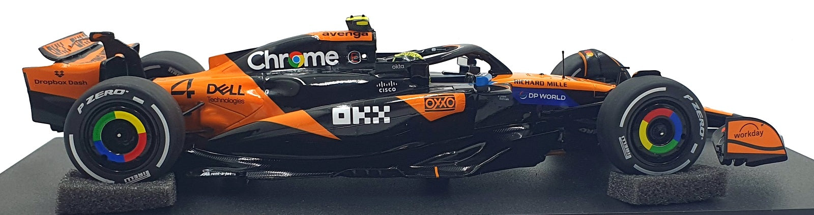 Solido 1/18 Scale S1818703 - 2025 McLaren MCL39 #4 Monaco GP - Norris