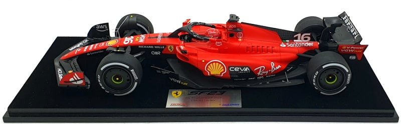 Look Smart 1/18 Scale LS18F1055 - Ferrari SF-23 #16 Singapore GP 2023 - LeClerc