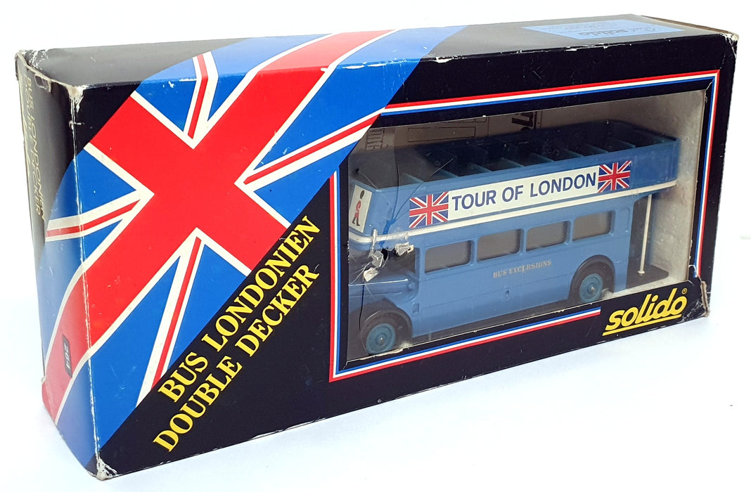 Solido 1/50 Scale Diecast 264 - Routemaster Double Decker RT Bus Tour of London