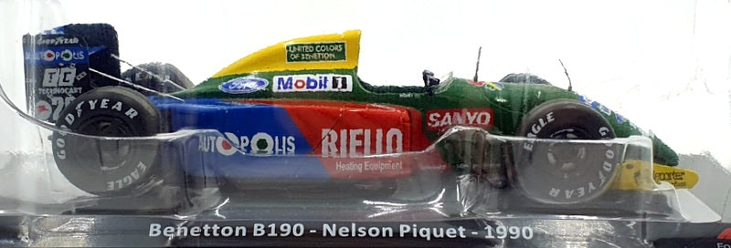 Altaya 1/24 Scale Diecast AL191223R - 1990 Benetton B190 Nelson Piquet #20