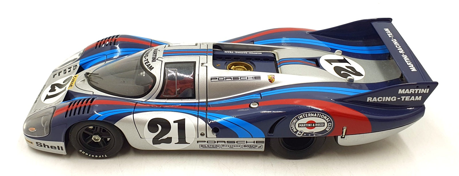 Autoart 1/18 Scale Diecast DC18626C - Porsche 917L Martini  #21