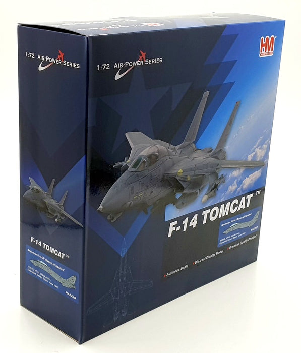 Hobby Master 1/72 Scale HA5230 - Grumman F-14A Tomcat Queen of Spades 1991