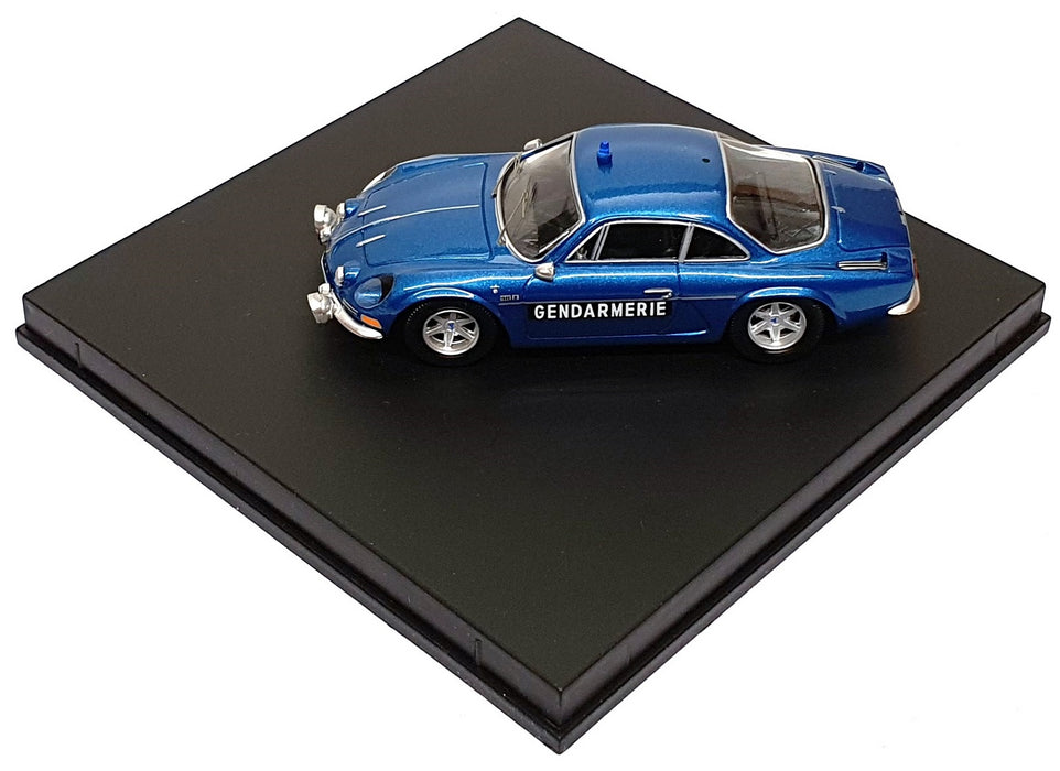 Trofeu 1/43 Scale COF02 - Alpine Renault A110 Gendarmerie Police - Met. Blue