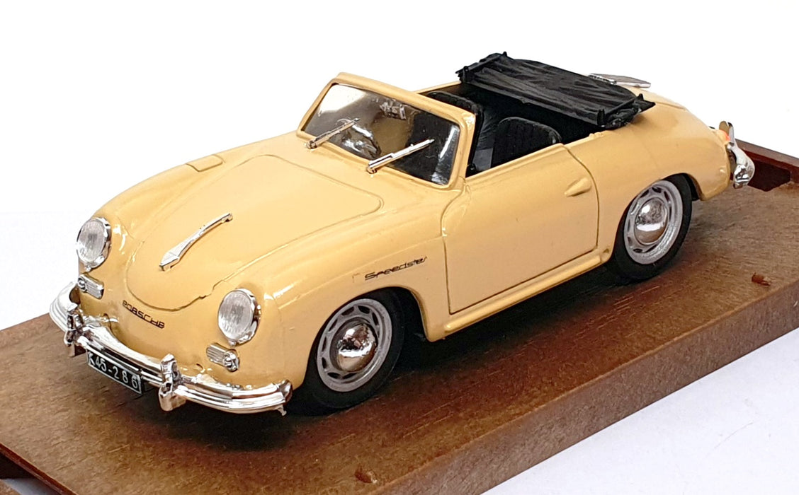 Brumm 1/43 Scale Diecast R117 - 1950 Porsche 356 Roadster - Beige