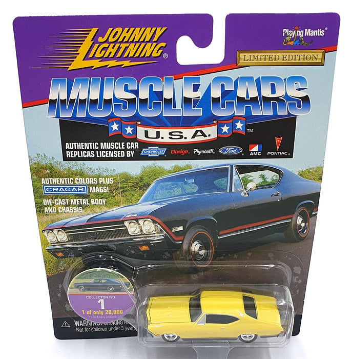 Johnny Lightning 1/64 Scale 203-02 Muscle USA 1968 Chevrolet Chevelle #1