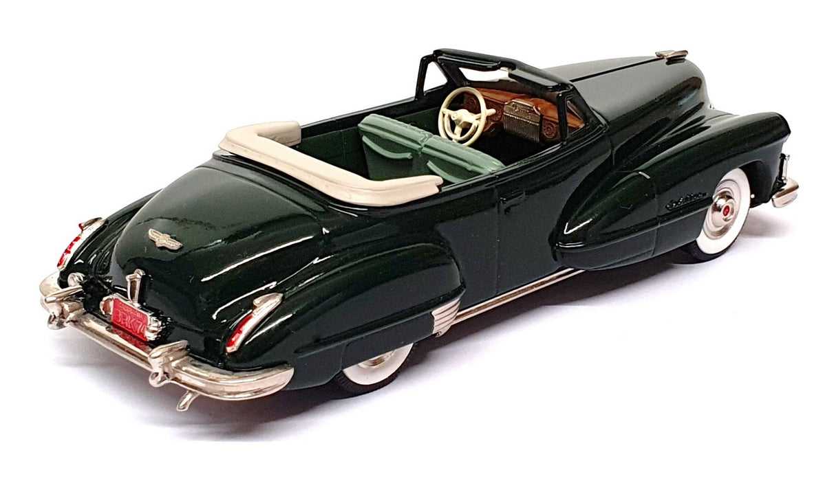 Brooklin Models 1/43 Scale BRK74 - 1947 Cadillac Convertible - Dk. Green
