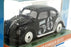 Jada Toys 1/64 Scale 100426L - Volkswagen Beetle #56 - Black