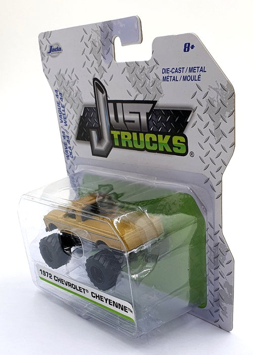 Jada Just Trucks 1/64 Scale 14020 - 1972 Chevrolet Cheyenne - Gold