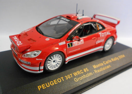 Ixo 1/43 Scale RAM141 PEUGEOT 307 WRC #5 MONTE CARLO 2004