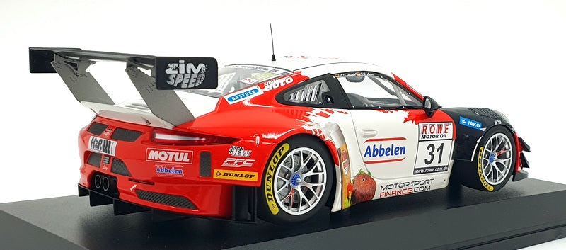 Minichamps 1/18 Scale 153 186991 Porsche 911 GT3 R #31 1st VLN 3 2018