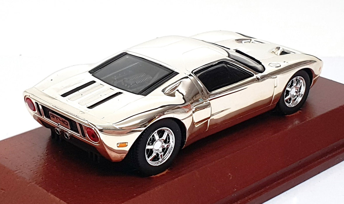 Altaya 1/43 Scale ASC02 - Ford GT 40 - Chrome Silver