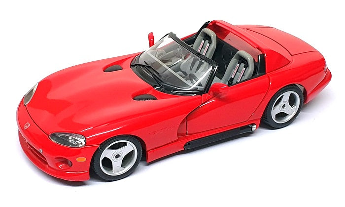 Burago 1/18 Scale Diecast 25625M - Dodge Viper RT/10 - Red