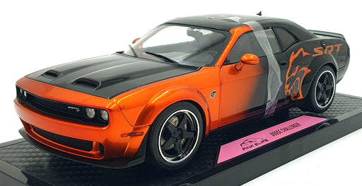 Jada Pink Slips 1/18 Scale 35722 - Dodge Challenger - Met. Orange/Black
