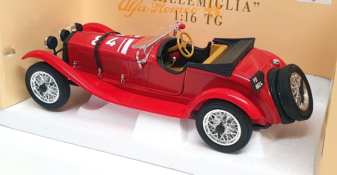 Tonka Polistil 1/16 Scale 01665 - Alfa Romeo Alfetta 1750 Mille Miglia #84