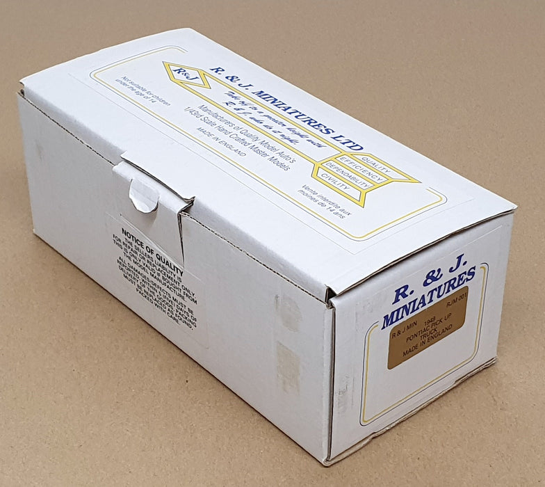 R&J Miniatures 1/43 Scale RJM001 - 1949 Pontiac Pick Up Truck - Met Brown