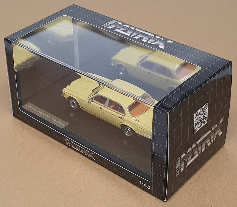Matrix 1/43 Scale MX41001-282 - 1979-85 Jaguar XJ6 4.2 SIII - Portland Beige