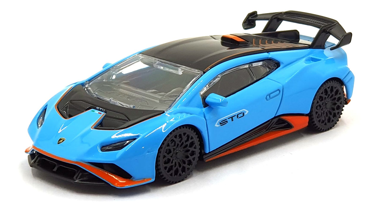 Rastar 1/43 Scale Diecast 64640 - Lamborghini Huracan STO - Blue