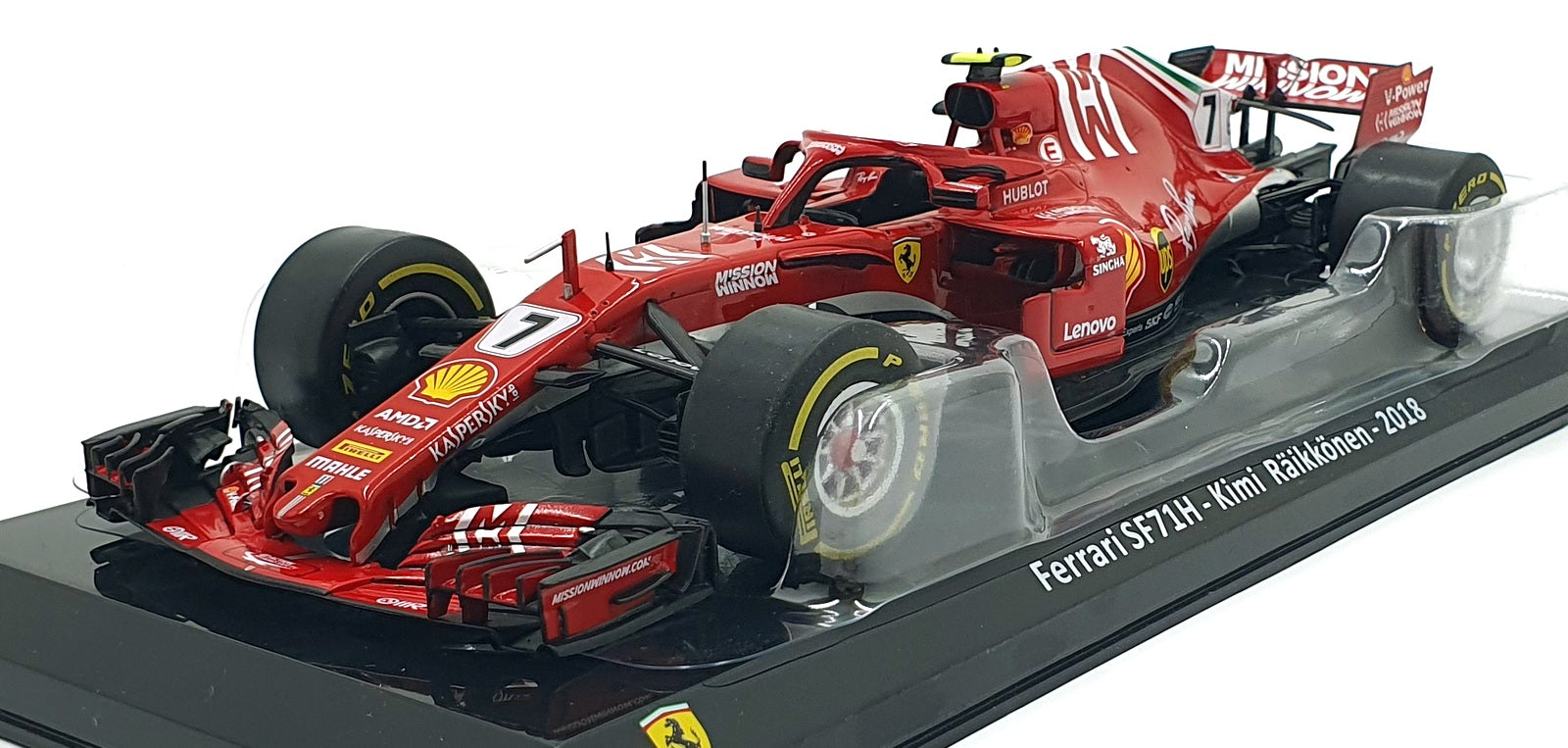Altaya 1/24 Scale Diecast AT2001R - F1 Ferrari SF71H #7 Kimi Raikkonen 2018